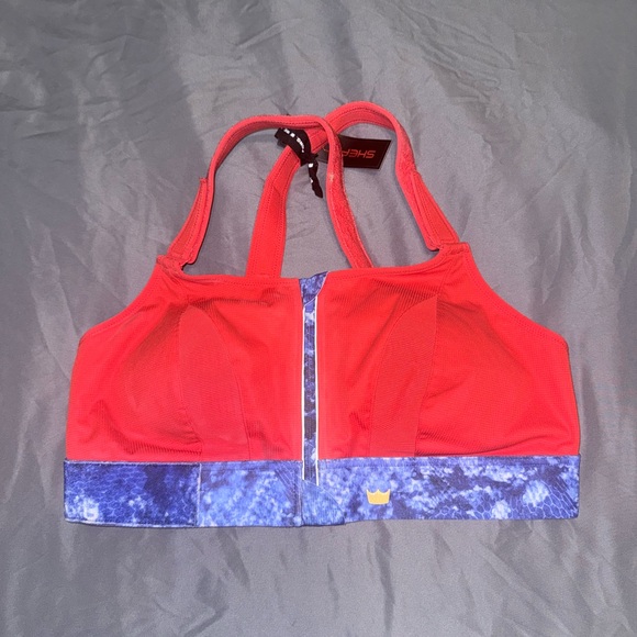 SHEFIT Other - SHEFIT Red and Blue Sports Bra
